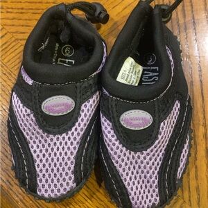 Kids' Black and Purple Water Shoes